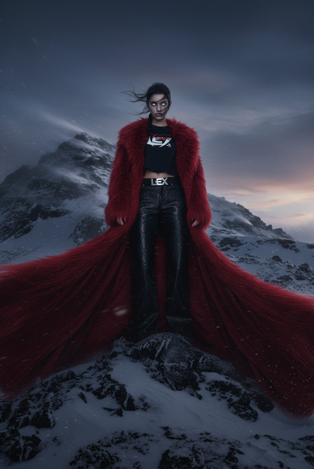 The Vampire Lex Crop Top